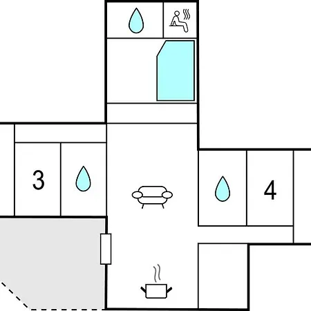 Amazing In Hvide Sande With Wifi Havrvig